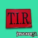 TIR SIGN BOARD RED-BLACK